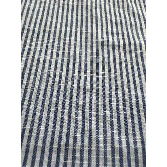 NWT Gap Boyfriend Popover Shirt Women XS Striped  Blue White Long Sleeves Cotton - Picture 7 of 8